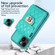iPhone 14 Card Slot Leather Phone Case - Mint Green