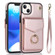 iPhone 14 Anti-theft RFID Card Slot Phone Case - Rose Gold