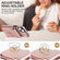 iPhone 14 Anti-theft RFID Card Slot Phone Case - Rose Gold