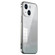 iPhone 14 Stainless Steel Frame Transparent TPU Phone Case - Silver