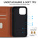 iPhone 14 Rhombic MagSafe RFID Anti-Theft Wallet Leather Phone Case - Brown