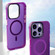iPhone 14 Acrylic + TPU MagSafe Protective Phone Case - Purple