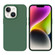 iPhone 14 Liquid Silicone MagSafe Phone Case - Dark Green