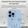 iPhone 14 Liquid Silicone MagSafe Precision Hole Phone Case - White