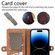 iPhone 14 Geometric Zipper Wallet Side Buckle Leather Phone Case with Crossbody Lanyard - Purple