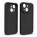 iPhone 14 Liquid Silicone Lens Holder Phone Case - Black