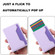 iPhone 13 / 14 RFID Anti-theft Detachable Card Bag Leather Phone Case - Purple