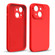 iPhone 14 Liquid Silicone Lens Holder Phone Case - Red