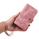 iPhone 14 Multifunctional Card Slot Zipper Wallet Flip Leather Phone Case - Rose Gold