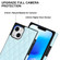 iPhone 14 Crossbody Rhombic Microfiber Leather Phone Case - Light Blue