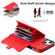 iPhone 14 / 13 RFID Card Slot Phone Case with Long Lanyard - Red