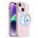 iPhone 14 LK MagSafe Magnetic Silicone Phone Case - Pink