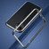 iPhone 14 Four Corners Shockproof Metal Frame Phone Case  - Black