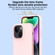 iPhone 14 Mutural Karen Series Liquid Silicone Magsafe Phone Case - Pink