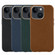 iPhone 14 Mutural Mingdian Series PU + PC Full Coverage Shockproof Case - Brown