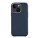 iPhone 14 Mutural Mingdian Series PU + PC Full Coverage Shockproof Case - Blue