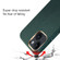 iPhone 14 Mutural Mingdian Series PU + PC Full Coverage Shockproof Case - Green