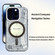 iPhone 14 Navigation Series Matte Texture TPU + PC Magnetic Phone Case - Grey