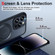 iPhone 14 3 in 1 Skin Feel MagSafe Holder Phone Case - Black
