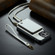 iPhone 14 JEEHOOD C22 Series Zipper Wallet Phone Case with Long and Short Lanyard - White