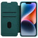 iPhone 14 NILLKIN QIN Series Pro Leather Phone Case - Green