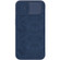 iPhone 14 NILLKIN QIN Series Pro Crazy Horse Texture Leather Case - Blue