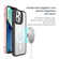 iPhone 14 Mutural Color Holder Magsafe Phone Case - Dark Blue