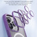 iPhone 14 ROCK Guard Skin-feel MagSafe Phone Case  - Purple