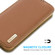 iPhone 14/13 DUX DUCIS Hivo Series Cowhide + PU + TPU Leather Case  - Brown