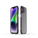 iPhone 14 Aurora Series Lens Protector + Metal Frame Phone Case  - Black Purple