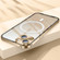 iPhone 14 MagSafe Frosted Metal Phone Case  - Gold