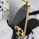 iPhone 14 Carbon Brazed Stainless Steel Ultra Thin Protective Phone Case - Gold