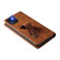 iPhone 14 Plus Wristband Magnetic Leather Phone Case - Brown