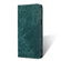 iPhone 14 Plus RFID Anti-theft Brush Magnetic Leather Phone Case - Green