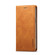 iPhone 14 Plus LC.IMEEKE Strong Magnetic Leather Phone Case with Holder & Card Slots & Wallet  - Brown