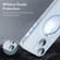 iPhone 14 Plus MagSafe Magnetic Multifunctional Holder Phone Case - Transparent