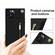 iPhone 14 Plus Cross-body Zipper Square Phone Case with Holder - Black