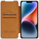 iPhone 14 Plus  NILLKIN QIN Series Pro Crazy Horse Texture Leather Case - Brown