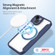 iPhone 14 Plus DUX DUCIS Skin X Pro Series Magsafe PC + TPU Phone Leather Case  - Blue