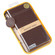 iPhone 14 Plus GEBEI Top-grain Horizontal Flip Leather Phone Case - Brown