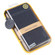 iPhone 14 Plus GEBEI Top-grain Horizontal Flip Leather Phone Case - Blue