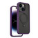 iPhone 14 Plus WIWU ZMM-010 TPU+PC Lithium Alloy Bracket Magsafe Phone Case - Purple