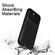 iPhone 14 Plus LOVE MEI Metal Shockproof Life Waterproof Dustproof Phone Case - Black