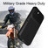 iPhone 14 Plus LOVE MEI Metal Shockproof Life Waterproof Dustproof Phone Case - Black