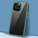 iPhone 13 Pro Max Gorgeous Color Series PC + TPU Shockproof Protective Case  - Dark Green