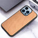 iPhone 13 Pro Max Wood Veneer TPU Shockproof Phone Case  - Cherry Wood