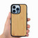 iPhone 13 Pro Max Wood Veneer TPU Shockproof Phone Case  - Bamboo