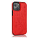 iPhone 13 Pro Max Butterflies Flowers Double Buckle PU + TPU Protective Case with Holder & Card Slots & Photo Frame  - Red
