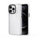 iPhone 13 Pro Max Ming Shield Hybrid Frosted Transparent PC + TPU Scratchproof Shockproof Case  - Transparent