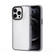 iPhone 13 Pro Max Ming Shield Hybrid Frosted Transparent PC + TPU Scratchproof Shockproof Case  - Grey